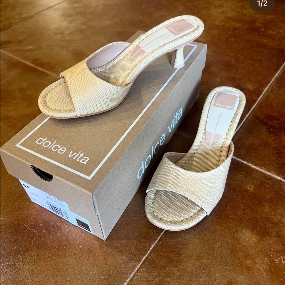 Dolce Vita Cream Heels